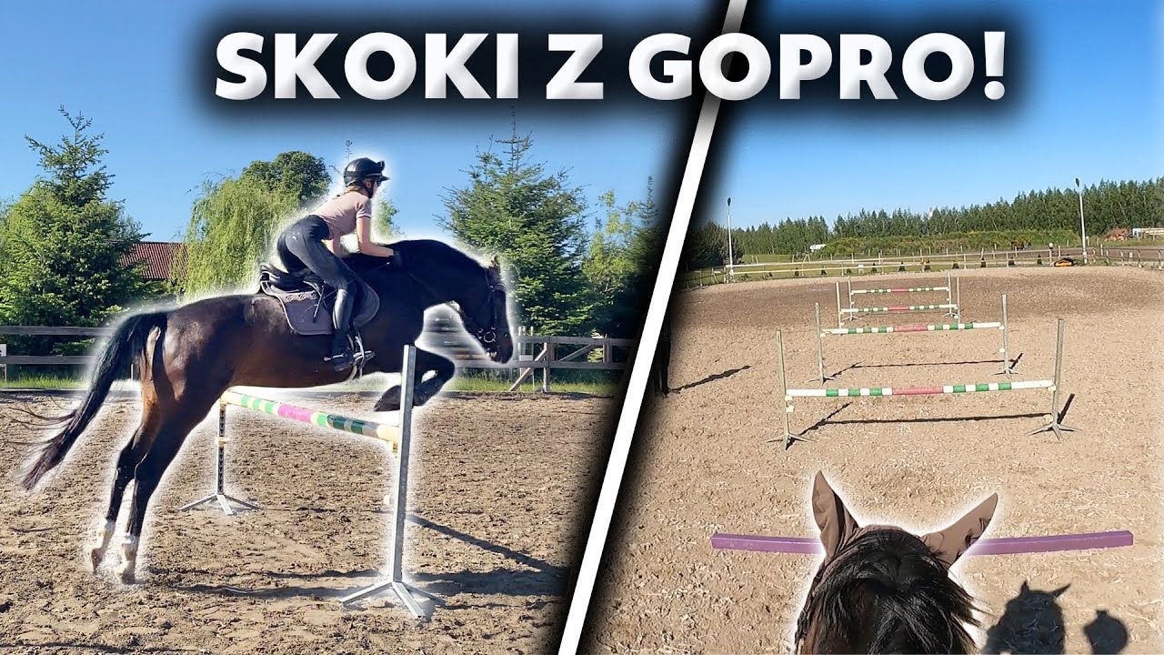 PIERWSZY UPADEK Z QUEVEDO 😱 | Trening skokowy z GoPro🐴 | Praca z ziemii 💪🏼