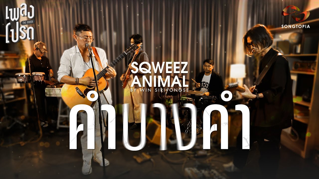 คำบางคำ - WIN SQWEEZ ANIMAL | เพลงโปรด