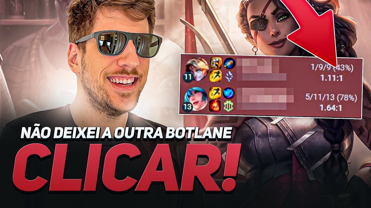 TILTEI A BOT LANE INIMIGA COM O FAST COMBO DA SAMIRA!