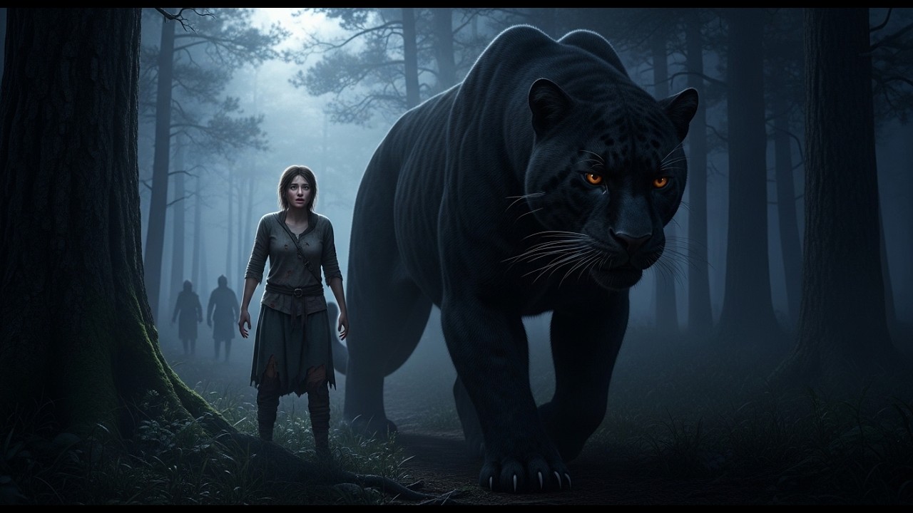 They Sent Her Into the Forest to Die — The Shadow Panther Walked Out Beside Her