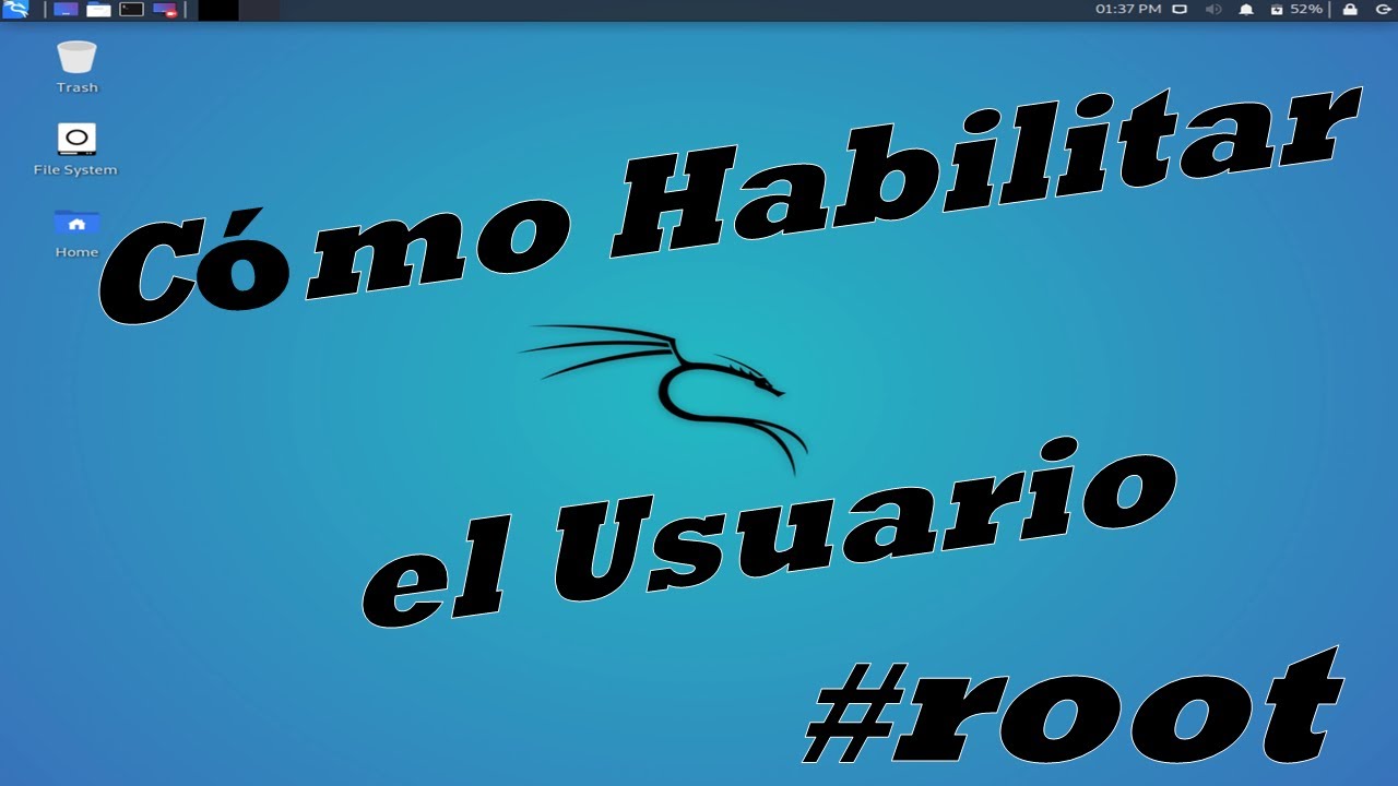 Cómo habilitar el usuario 