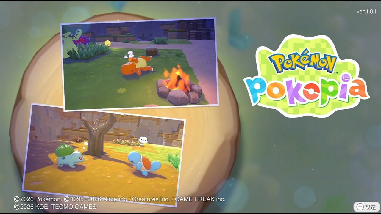 【Pokémon Pokopia】001 期待已久，終於開始玩啦！一開始果然是初代御三家，這些寶可夢的互動好可愛啊！