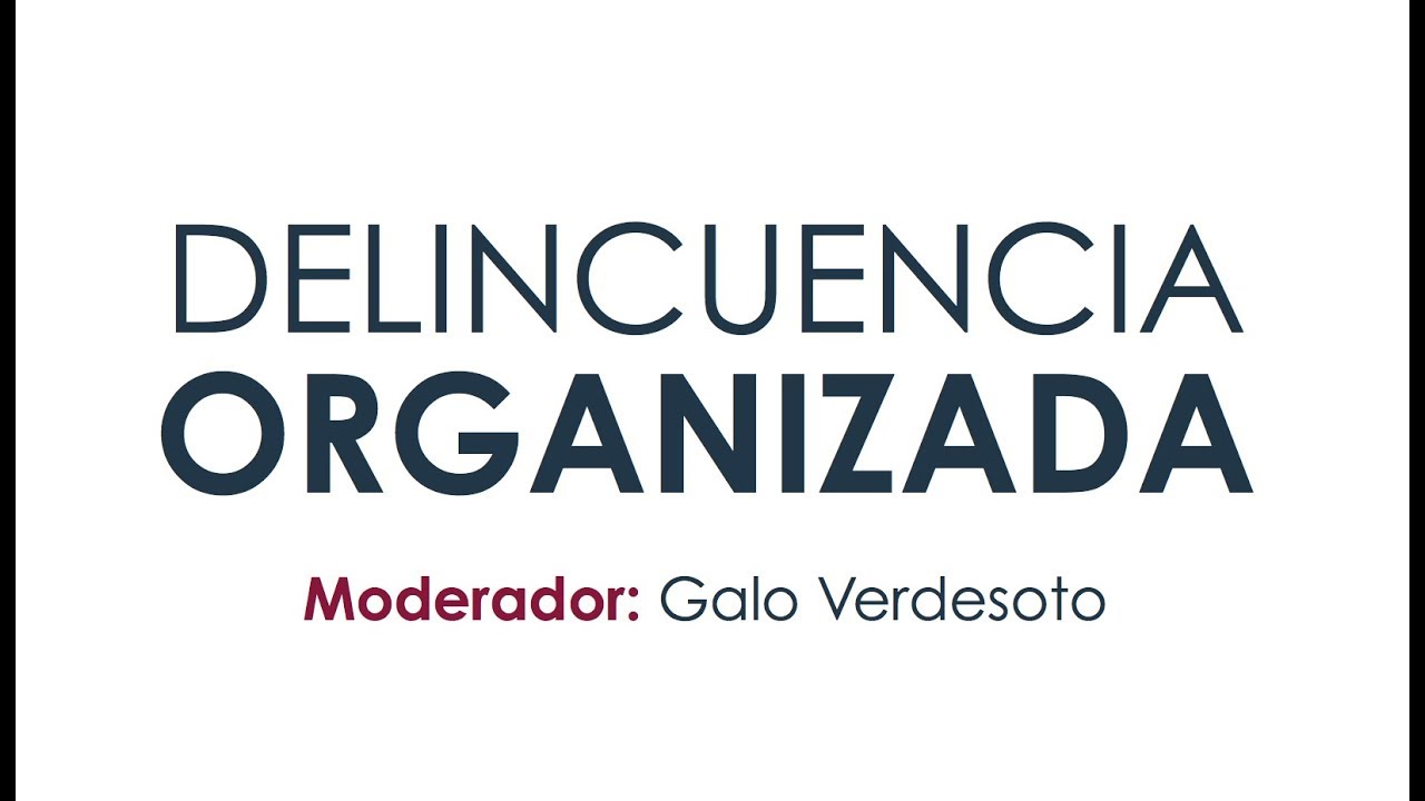 UIDErecho - Delincuencia Organizada