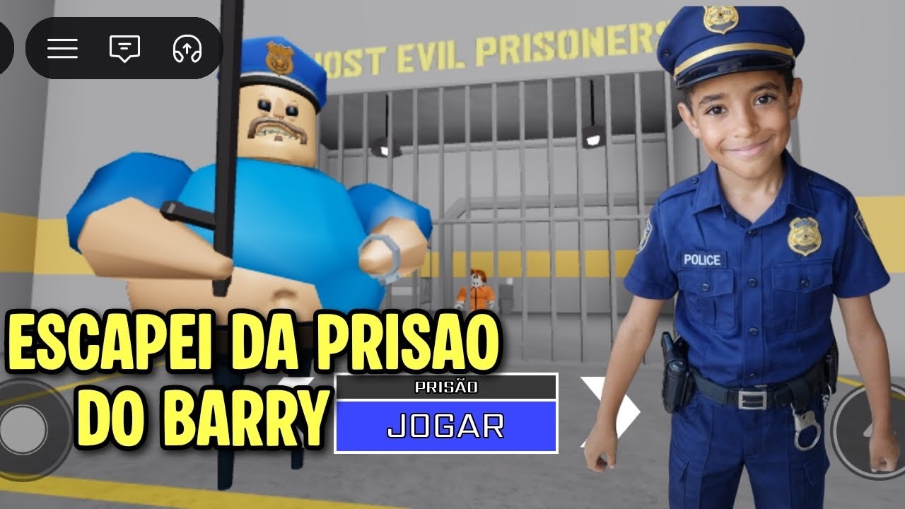 Consegui escapar da prisão do Barry #roblox #viral #viralvideo #viralreels 