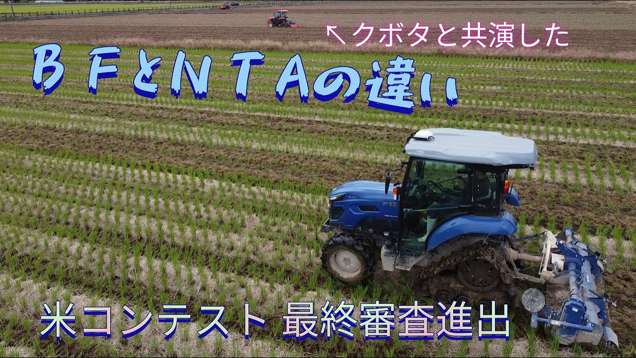 クボタだらけの秋打ちに米コンテストで悲願の達成と盛りだくさん！！【 ＮＴＡとＢＦの違い 後編 】