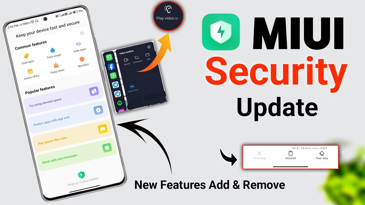 Xiaomi Hyperos Security App New Update ✅ | New Catagory & Popular Features Added & Some Feature ❌