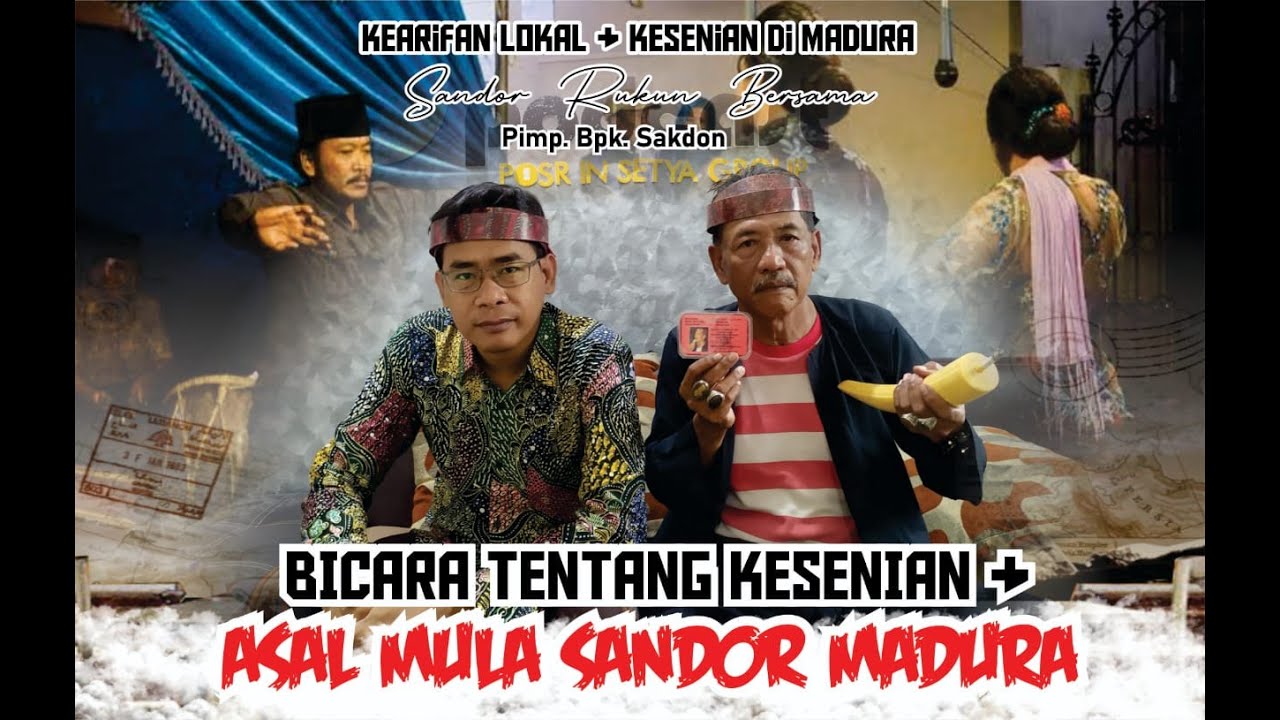 Kak Sakdun Raja Sandor Pulau Garam Madura