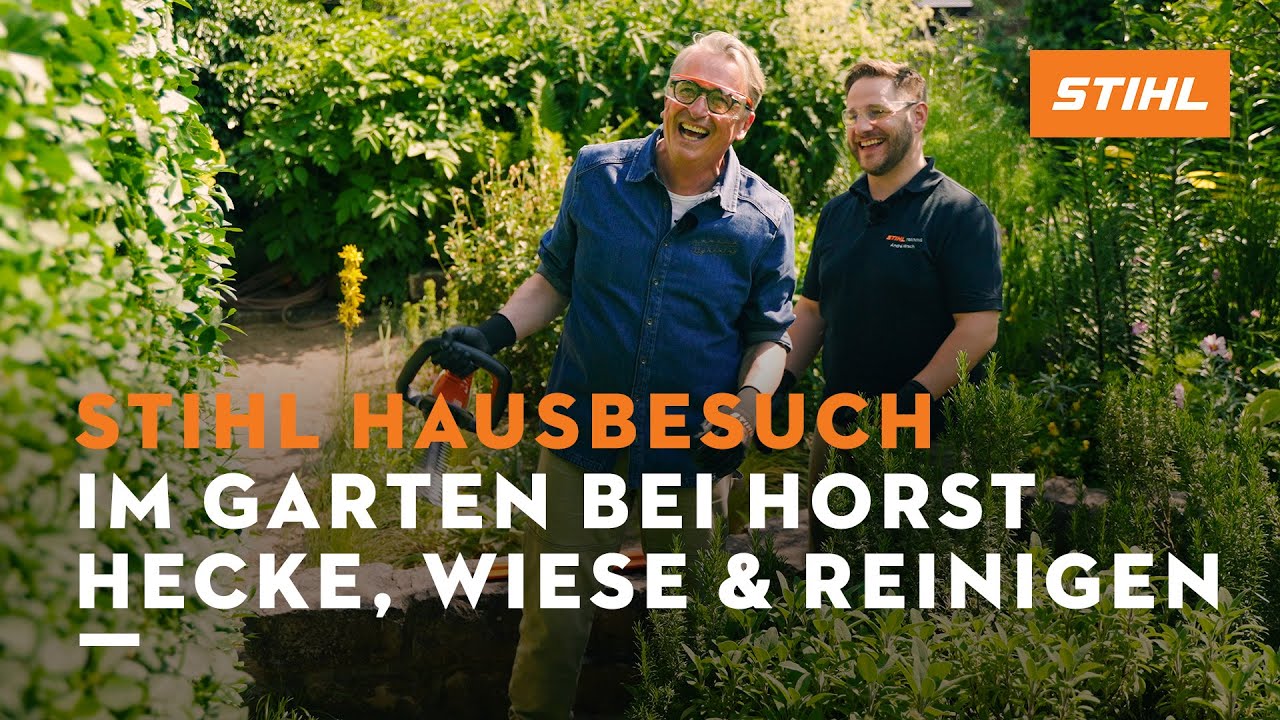 Praktische Gartenarbeit im Kleingarten | Horst Mager und das STIHL Akku AS-System | Folge 2/4