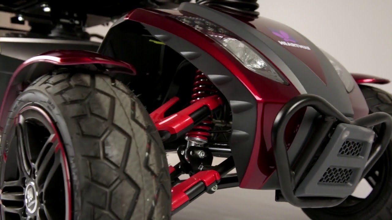 Моя прелесть (S12X Vita Monster). Скутеры для инвалидов. Mobility scooter.