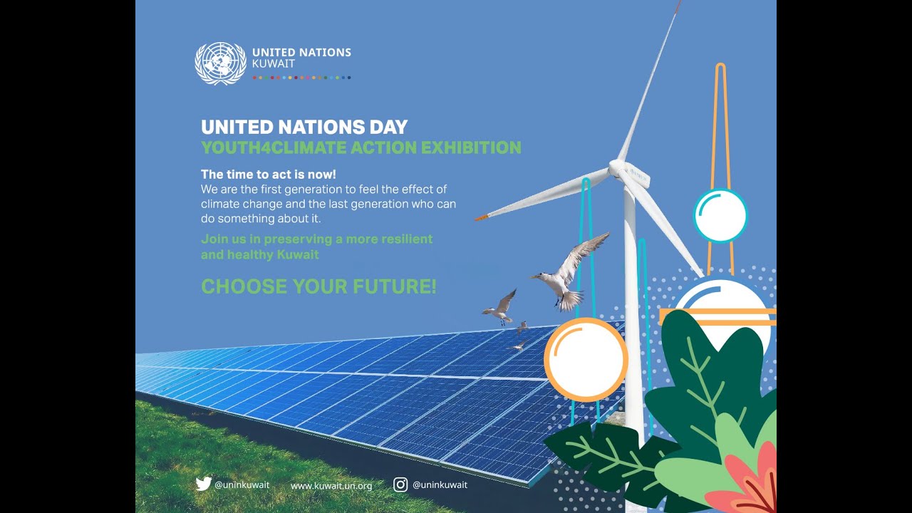 United Nations Day in Kuwait #Youth4ClimateAction