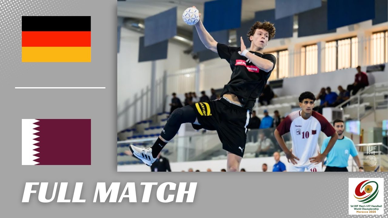 Germany vs Qatar Semi Final 2025 IHF Men U 17