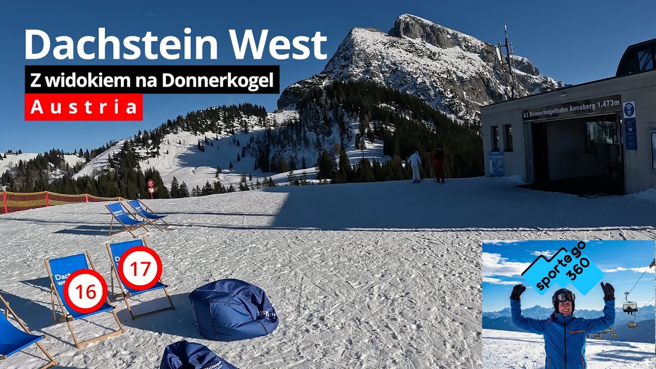 192 Dachstain West: Trasa 16-17 | Z widokiem na Donnerkogel