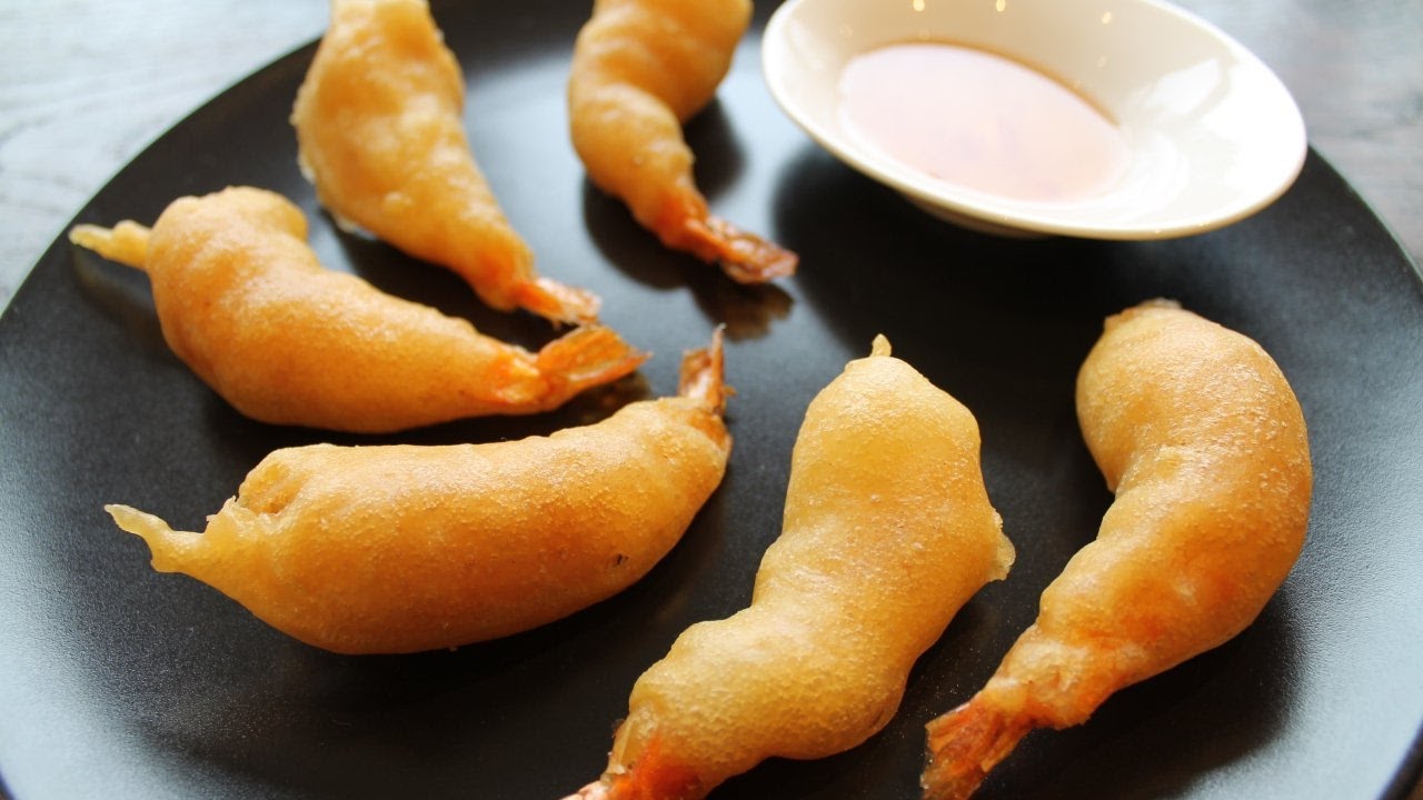 Crispy Fried Shrimp Recipe - Dim Sum - Morgane Recipes