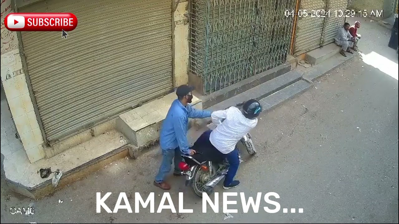 Karachi Daketi CCTV footage Lawaris karachi