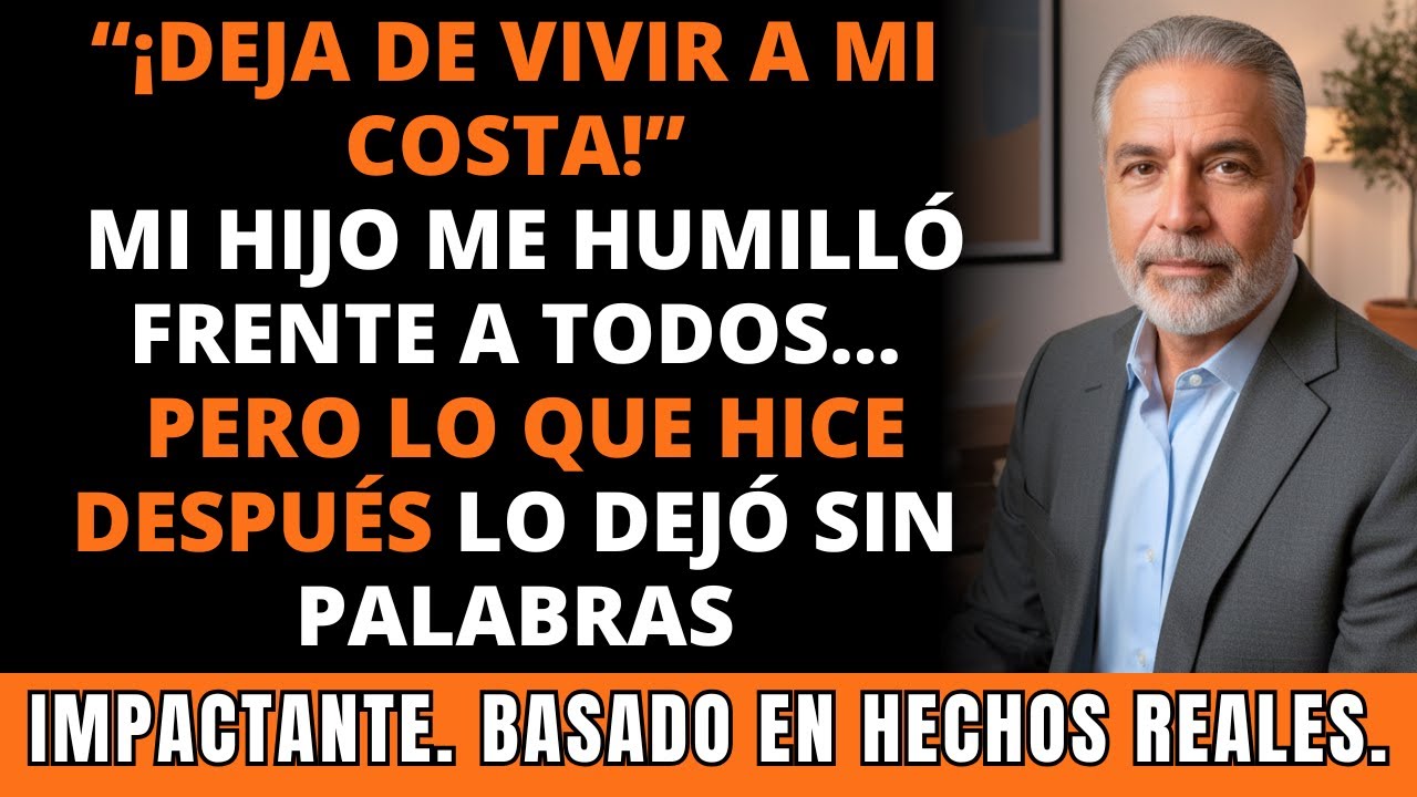 Mi Hijo Gritó: “Deja de Vivir a Mi Costa.” Al Día Siguiente Tomé Su Dinero y Desaparecí. IMPACTANTE.