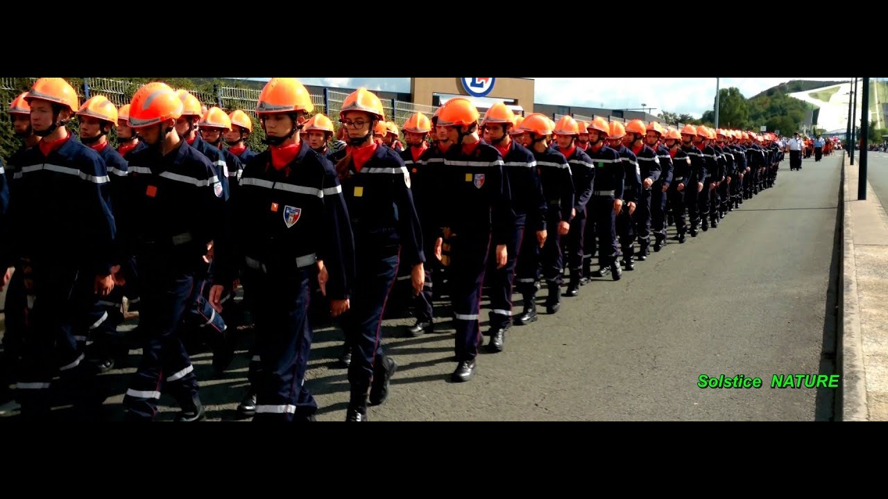 Noeux les Mines d&eacute;fil&eacute; des Sapeurs-Pompiers 2022