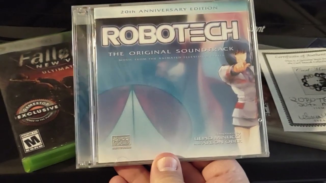 Robotech 20th Anniversary Soundtrack from Carl Macek collection