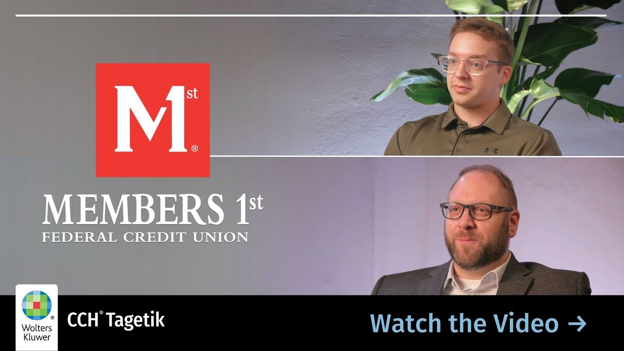 Members 1st streamlines planning and reporting with CCH Tagetik's AI-powered platform