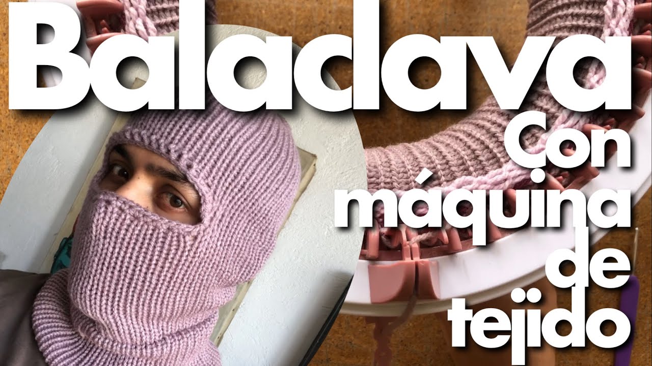 Balaclava con MAQUINA DE TEJIDO SENTRO #BALACLAVA #TUTORIAL #SUPERFACIL #sentroknittingmachine