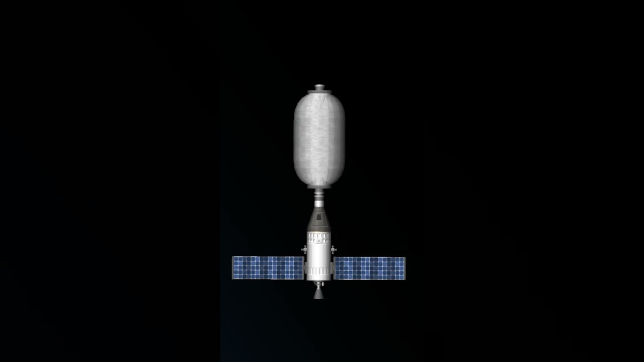 Inflatable Habitat in Spaceflight Simulator