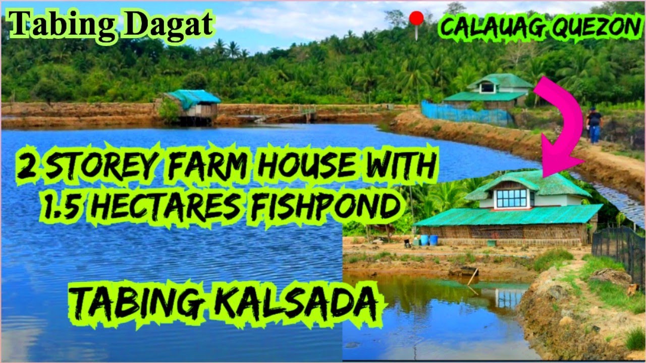 #63 Rest house W/ 1.5 Hectares Fishpond Forsale🥰 TaBing kalsada at halos dikit s dagat. ,🏷️2.5M