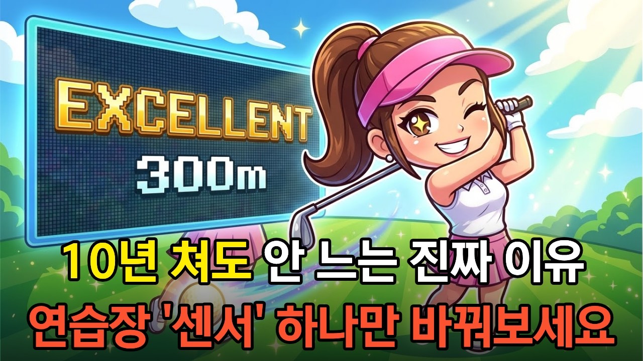 1시간 연습이 '노동'이 되는 이유, 당신이 선택한 골프 센서에 답이 있습니다 (GDR, QED, 카카오VX 전격 분석)