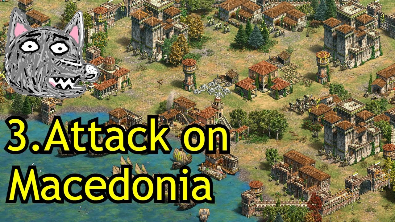 3. Attack on Macedonia | Stefan Dusan | AoE2: DE Custom Campaign