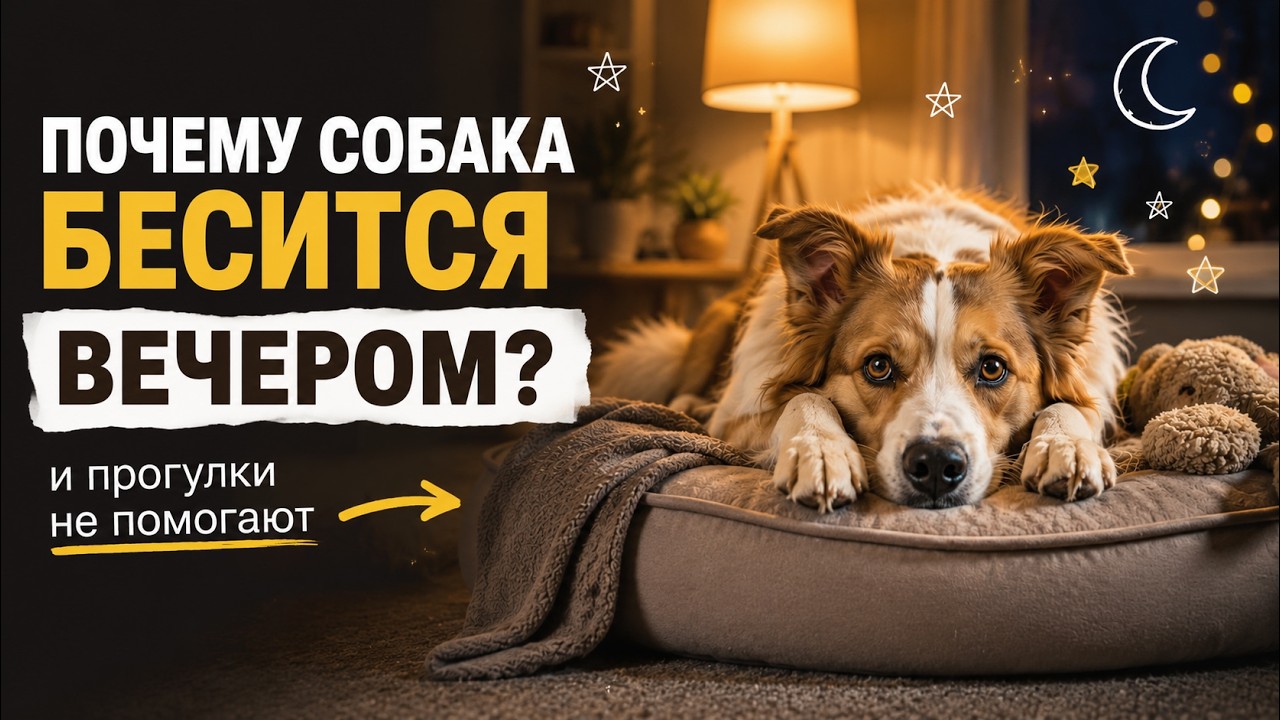 Собака НЕ УМЕЕТ ОСТАВАТЬСЯ одна, страх одиночества у собаки