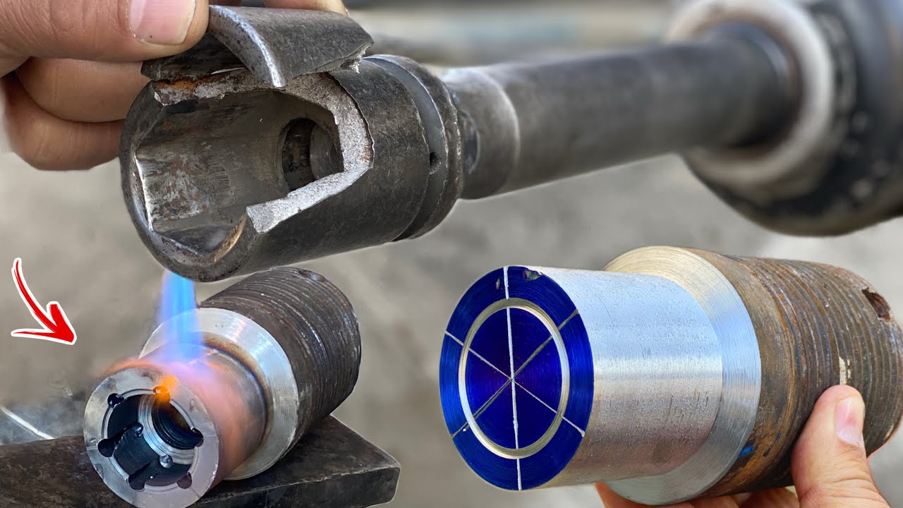Mechanic Uses Brain Techniques to Repair Factory-level Deep Impact Socket That Broke During Work 