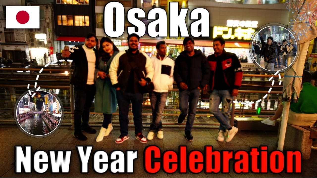 New Year Celebration | Osaka Vlog | Japanese dancing on Indian song | Indian in Japan | Vlog #7