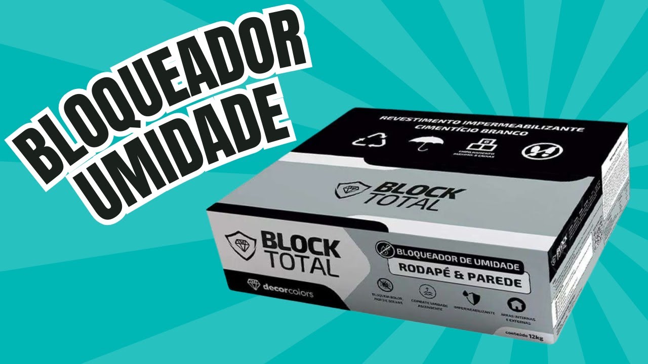 BLOQUEADOR DE UMIDADE ASCENDENTE DECOR COLORS MAUÁ - BLOCK TOTAL
