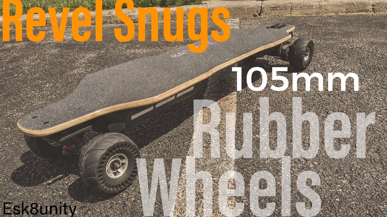 REVEL KIT 105MM SNUG RUBBER WHEELS & BACKFIRE ZEALOT