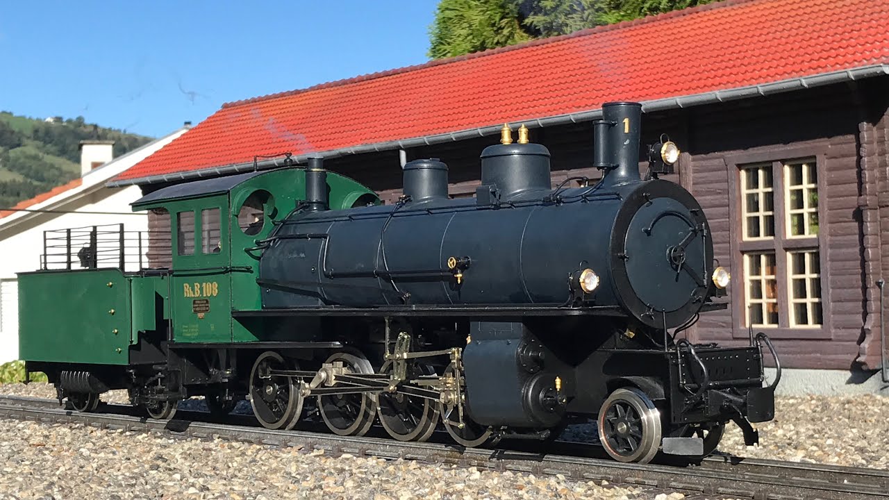 Kiss Rhb G 4/5 108 Digitalisierung & Probefahrt