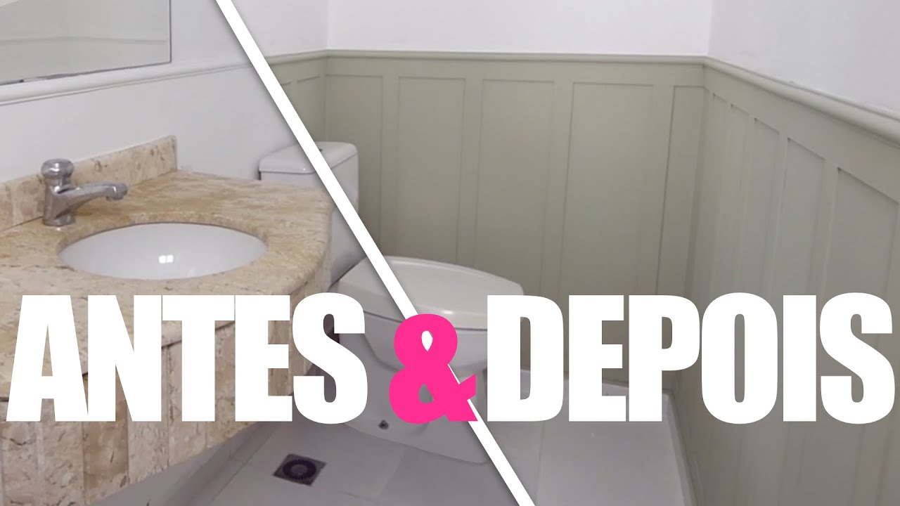 Decoração Gastando Pouco- Parede de Boiserie DIY, com Molduras de Madeira