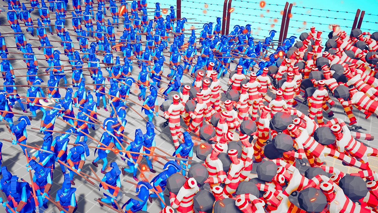 ANCIENT SPARTA ARMY ⚔️ vs ❓ SECRET ARMY / Totally Accurate Battle Simulator ( TABS )