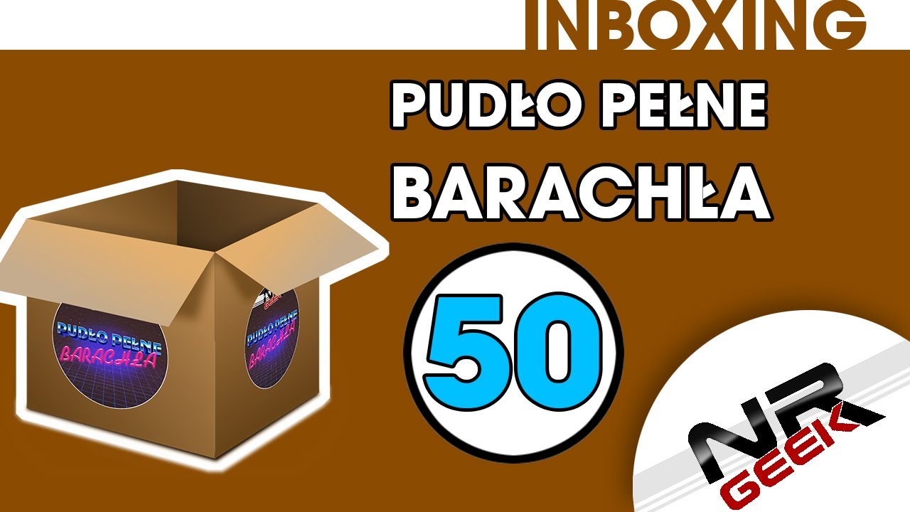 Pudło Pełne Barachła #50 - Inboxing #49 (Giveaway)