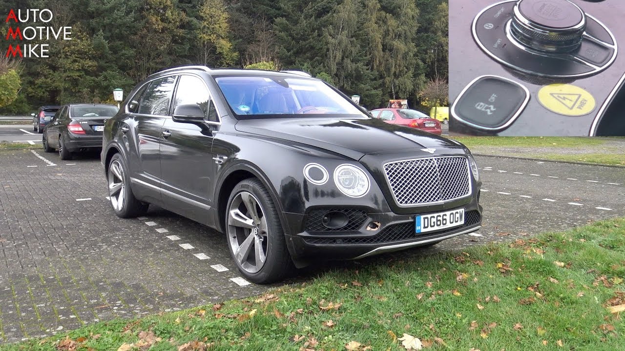 2018 BENTLEY BENTAYGA PLUG-IN HYBRID SPIED TESTING AT THE N&Uuml;RBURGRING