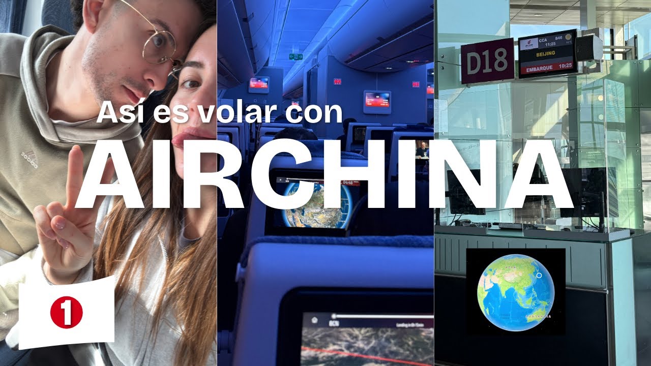 VOLANDO A JAPÓN 🇯🇵✈️ | ¿Cómo es viajar con Air China?
