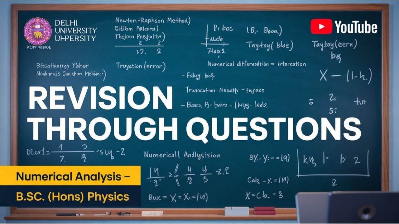 Numerical Analysis PYQ Solved (Part-2) | Euler Method, Newton Interpolation & Finite Differences