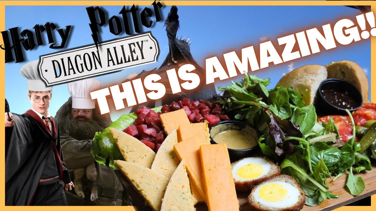 More people NEED to know about this at Universal Studio’s Diagon Alley? |Unique Theme Park Food Ep.1