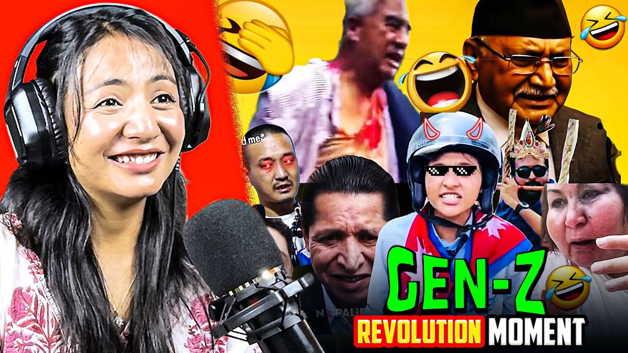GENZ PROTEST KO JHATKA || Reacting to PROTEST MEME COMPAILATION