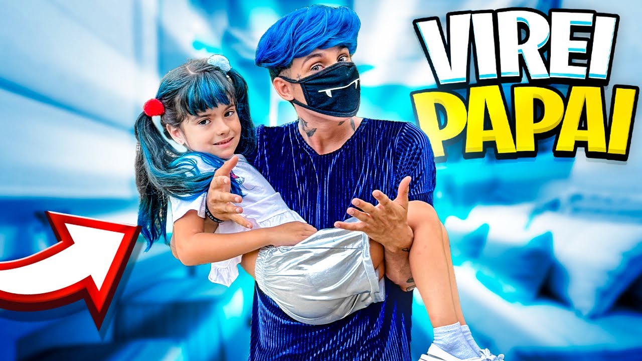 ADOTEI UMA CRIANÇA YOUTUBER! VIREI PAPAI PRA SEMPRE.