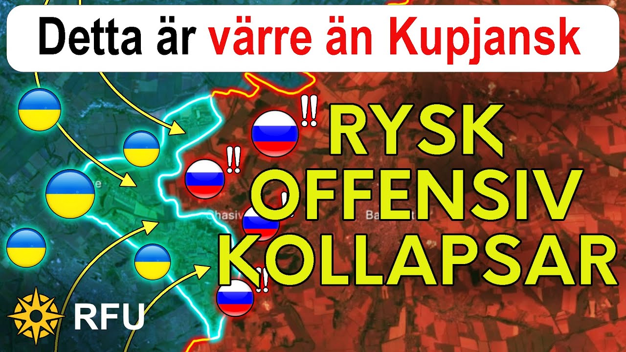 Putin tappar ansiktet när den ryska offensiven nära Kostiantynivka kollapsar
