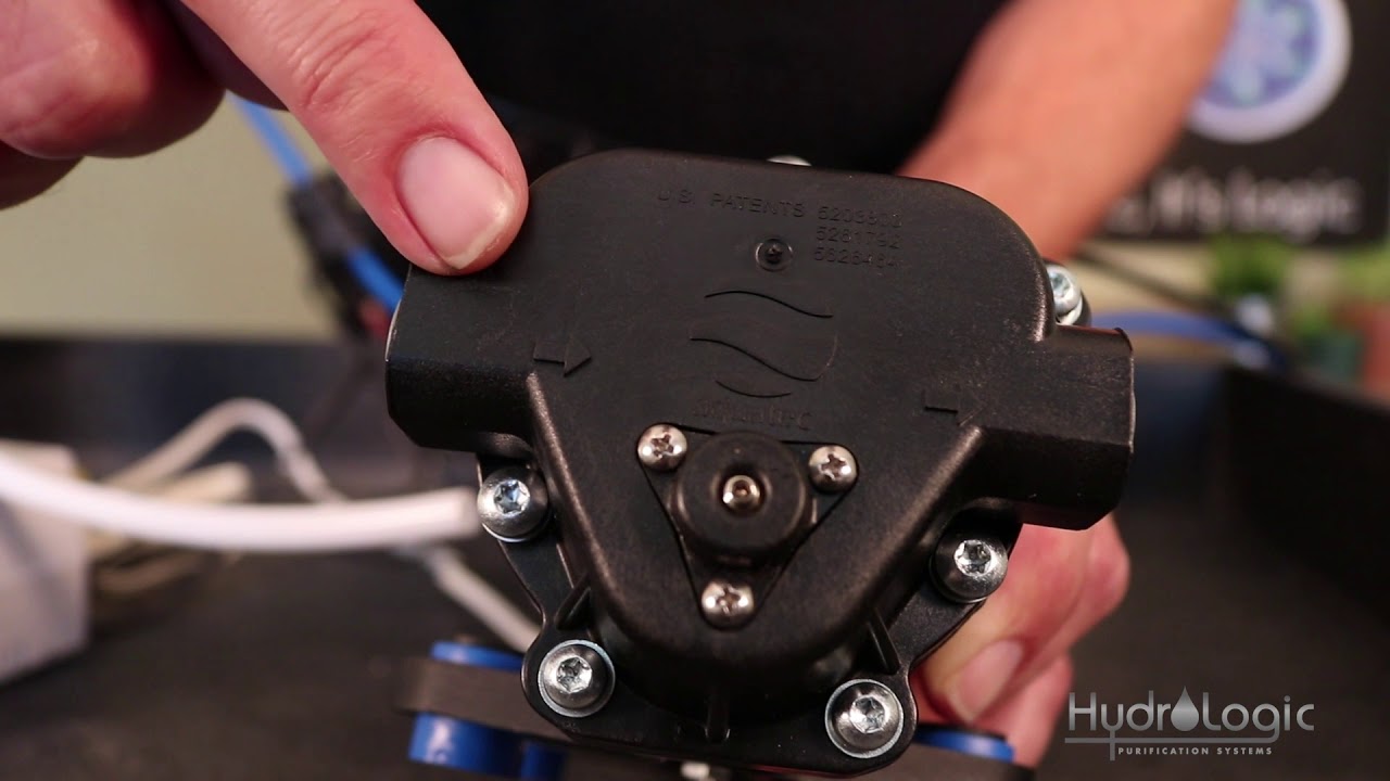 Stealth-RO™: Installing the Pressure Booster Pump