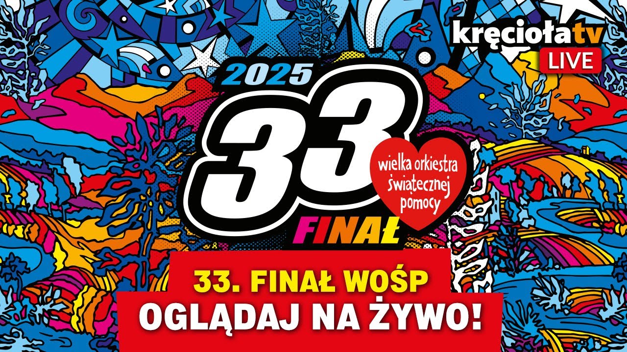 33. Finał WOŚP - oglądaj w całości w internecie! cz.1