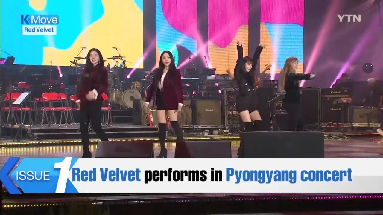 Red Velvet performs in Pyongyang concert / YTN KOREAN