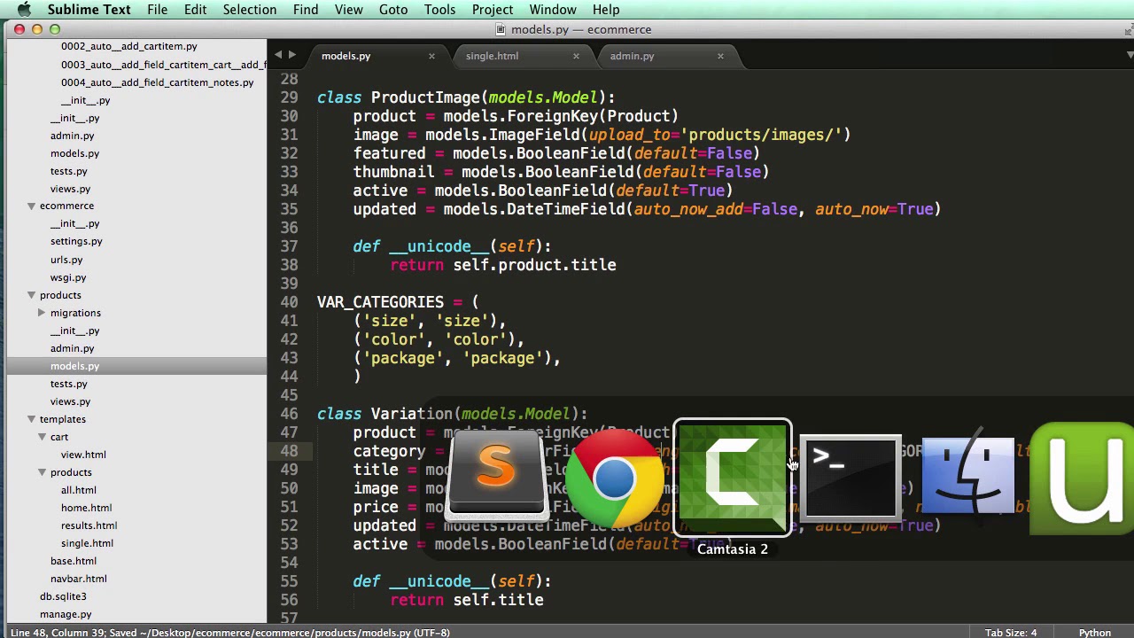 Django tutorial for beginners - 30 Product Variations