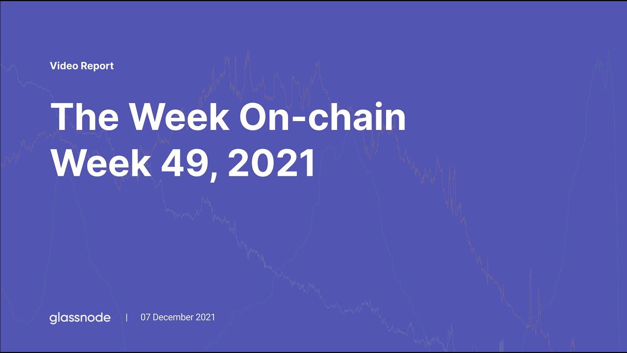 Derivatives Deleverage - Glassnode Bitcoin Onchain Analysis (Week 49, 2021)
