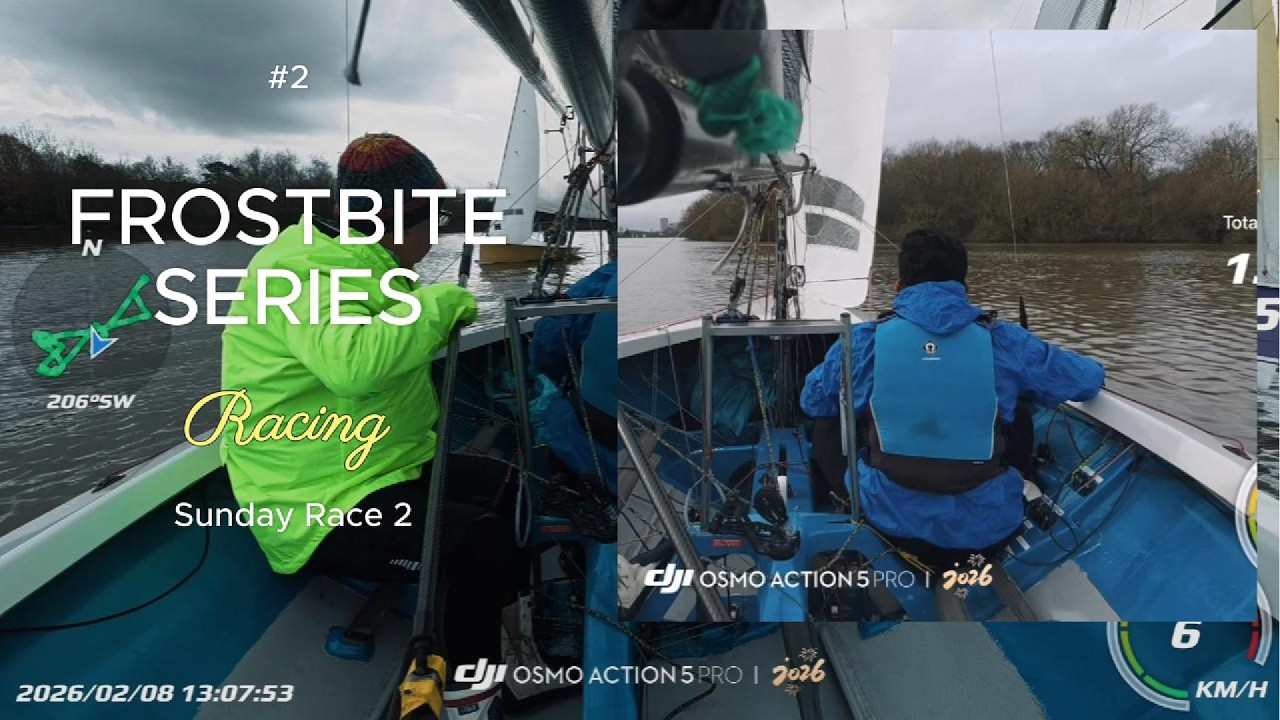 RACE 2 | Frostbite Series | Sunday Racing |Sailing | Merlin | MRX | Wembley Sailing Club | 8FEB26
