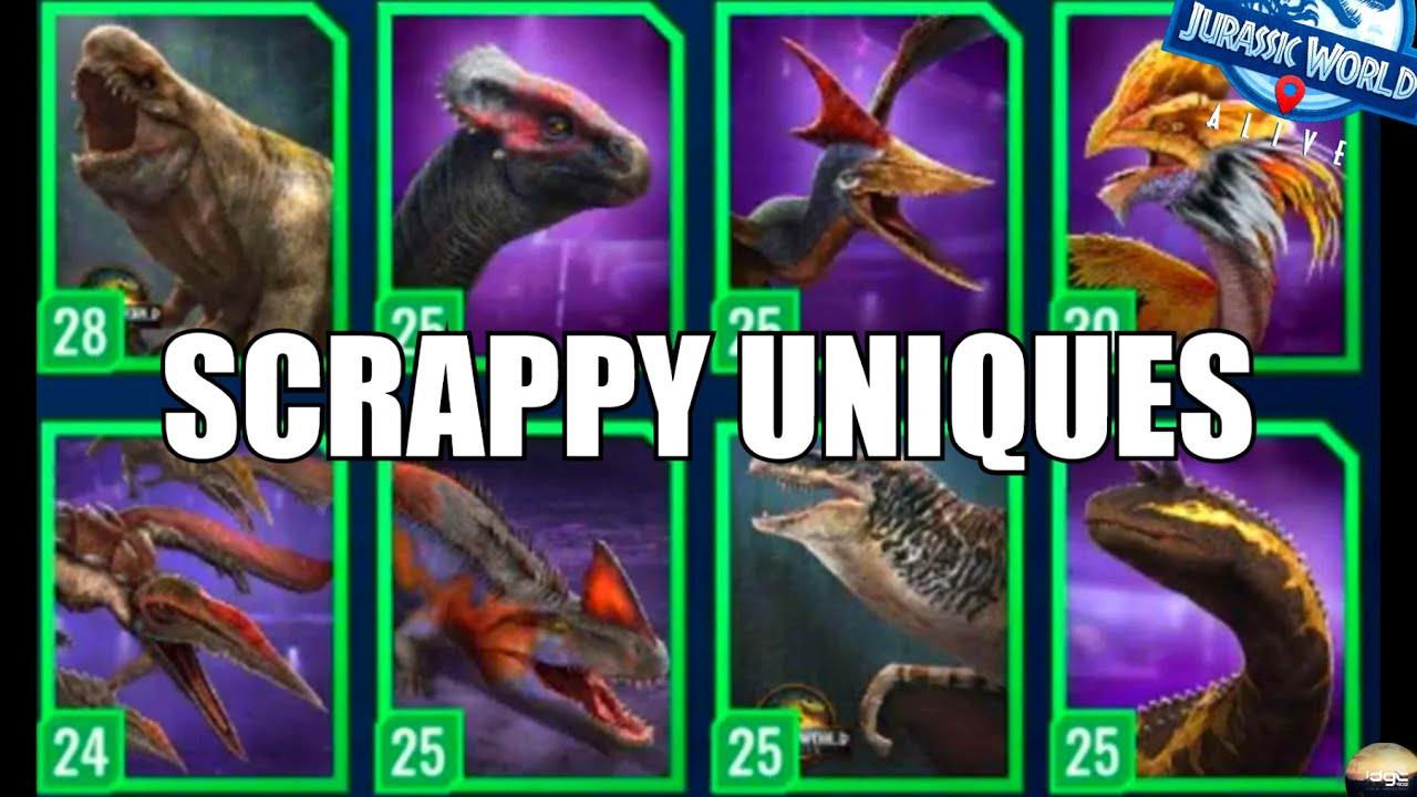 Scrappy Unique Team Surprise! | Jurassic World Alive PvP
